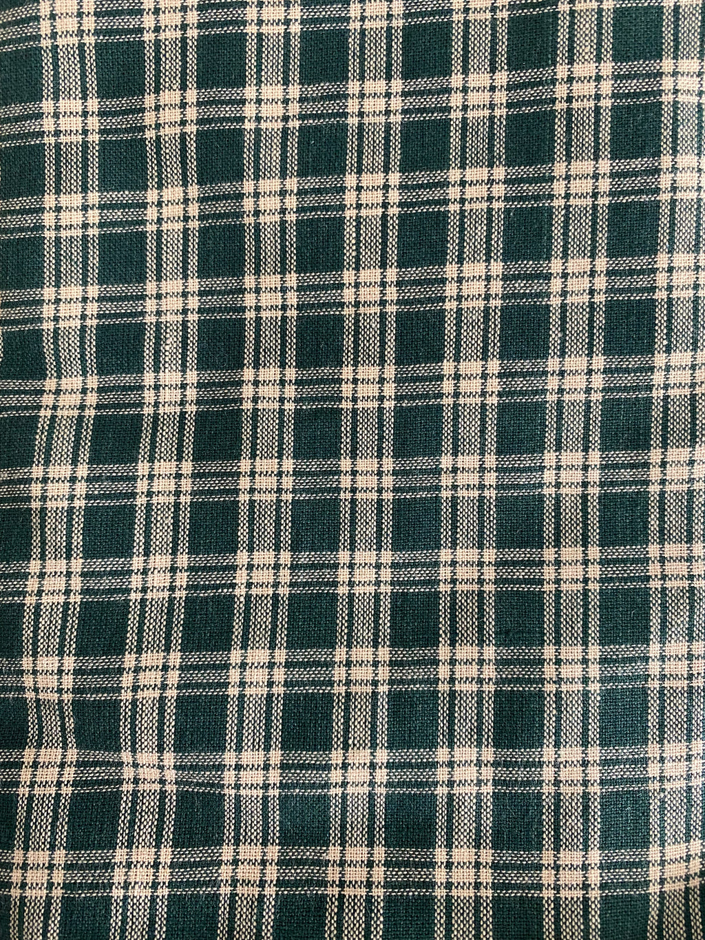 Green Plaid Bible Cover