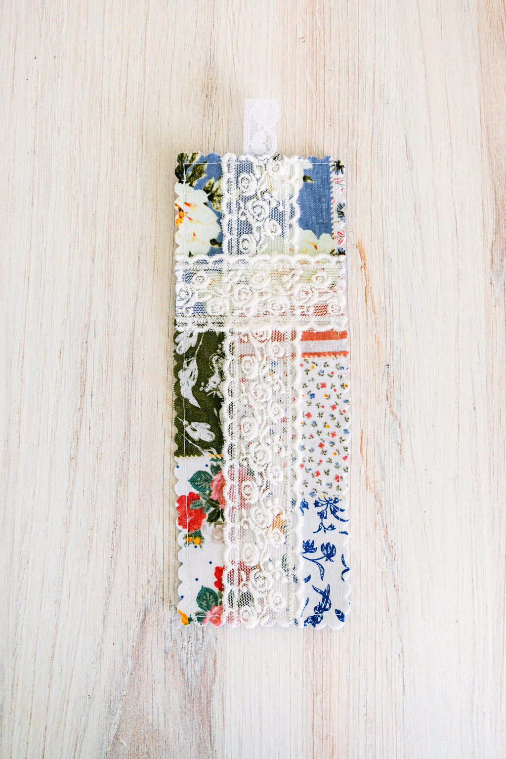 Colorful Patchwork Bookmark
