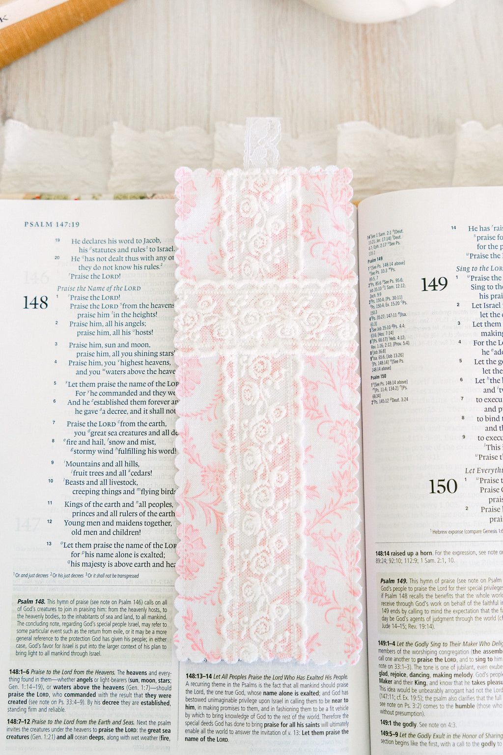 Fancy Pink Bookmark