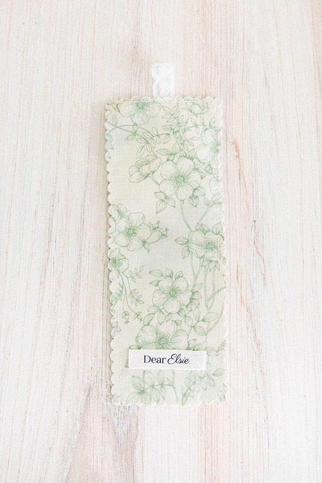 Green & Cream Bookmark