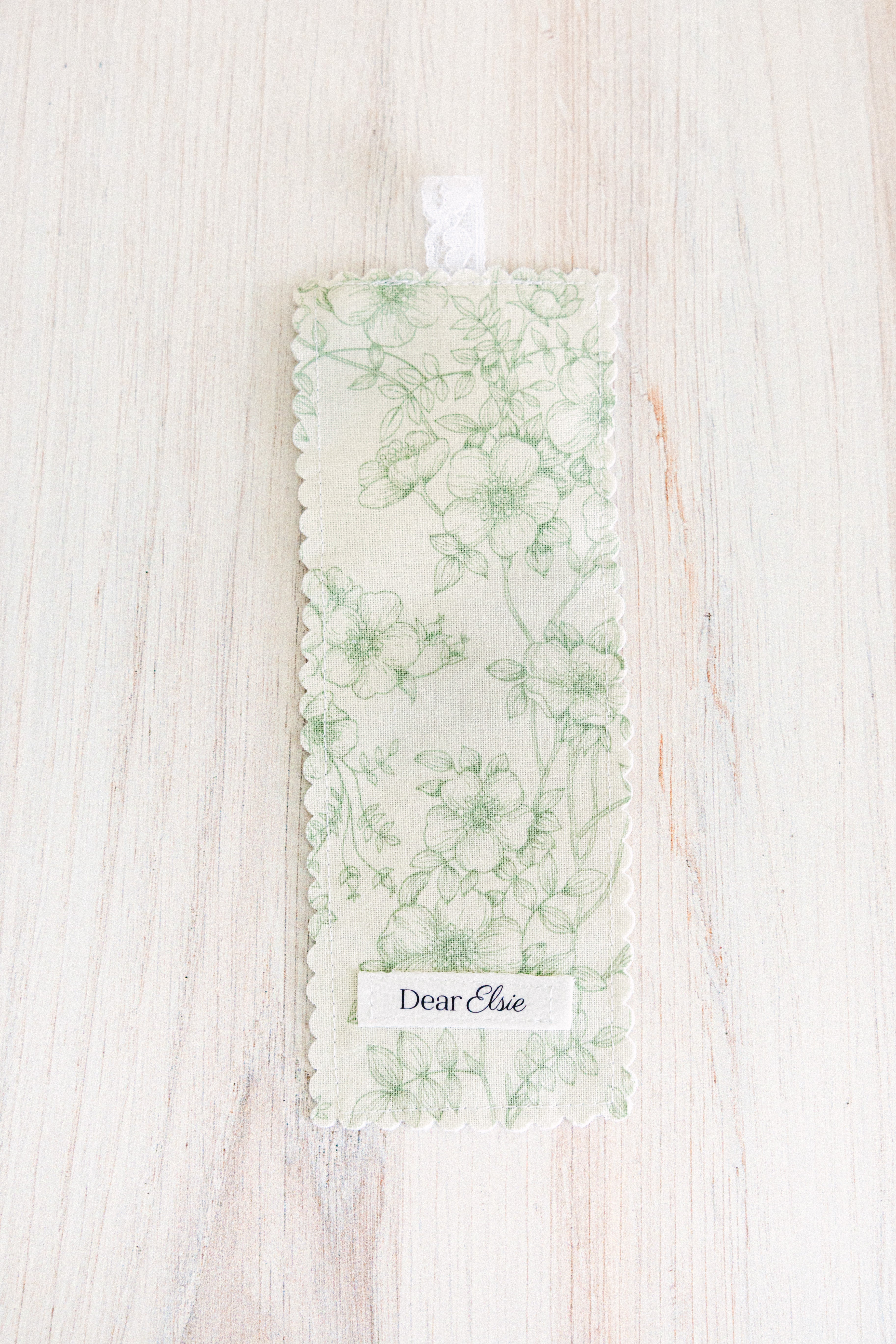 Green & Cream Bookmark