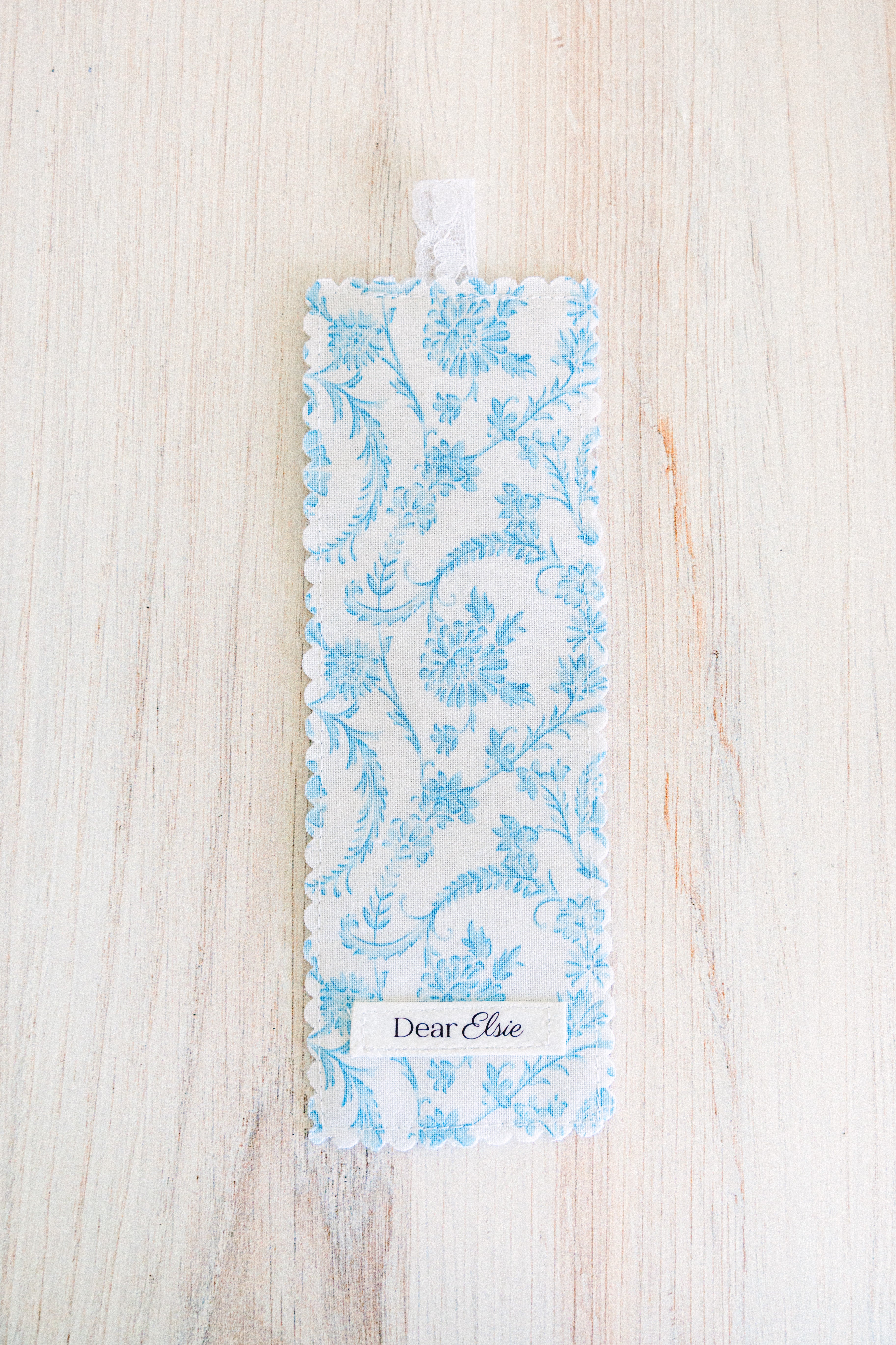 Fancy Blue Bookmark