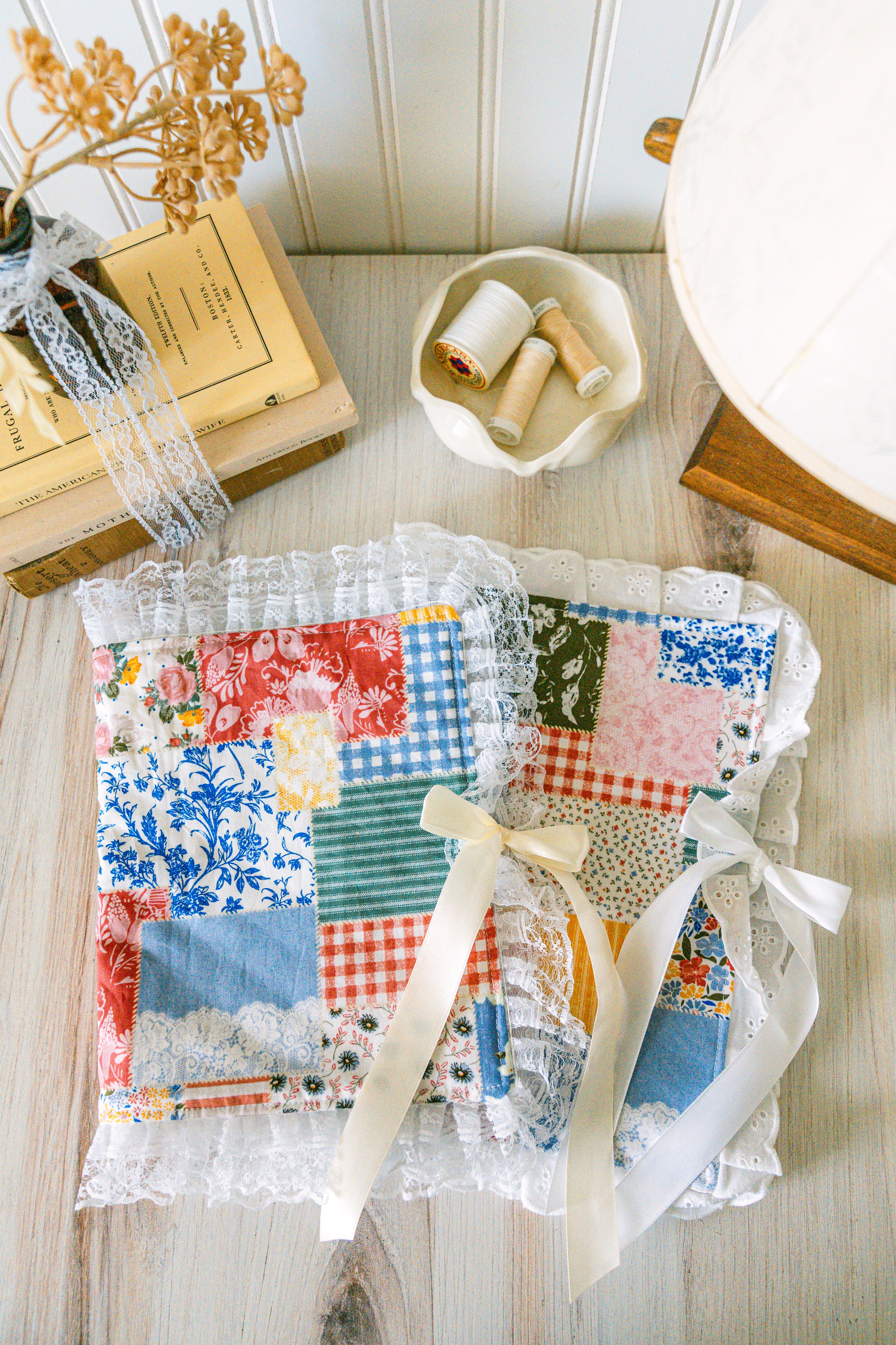 Colorful Patchwork Custom Bible Cover