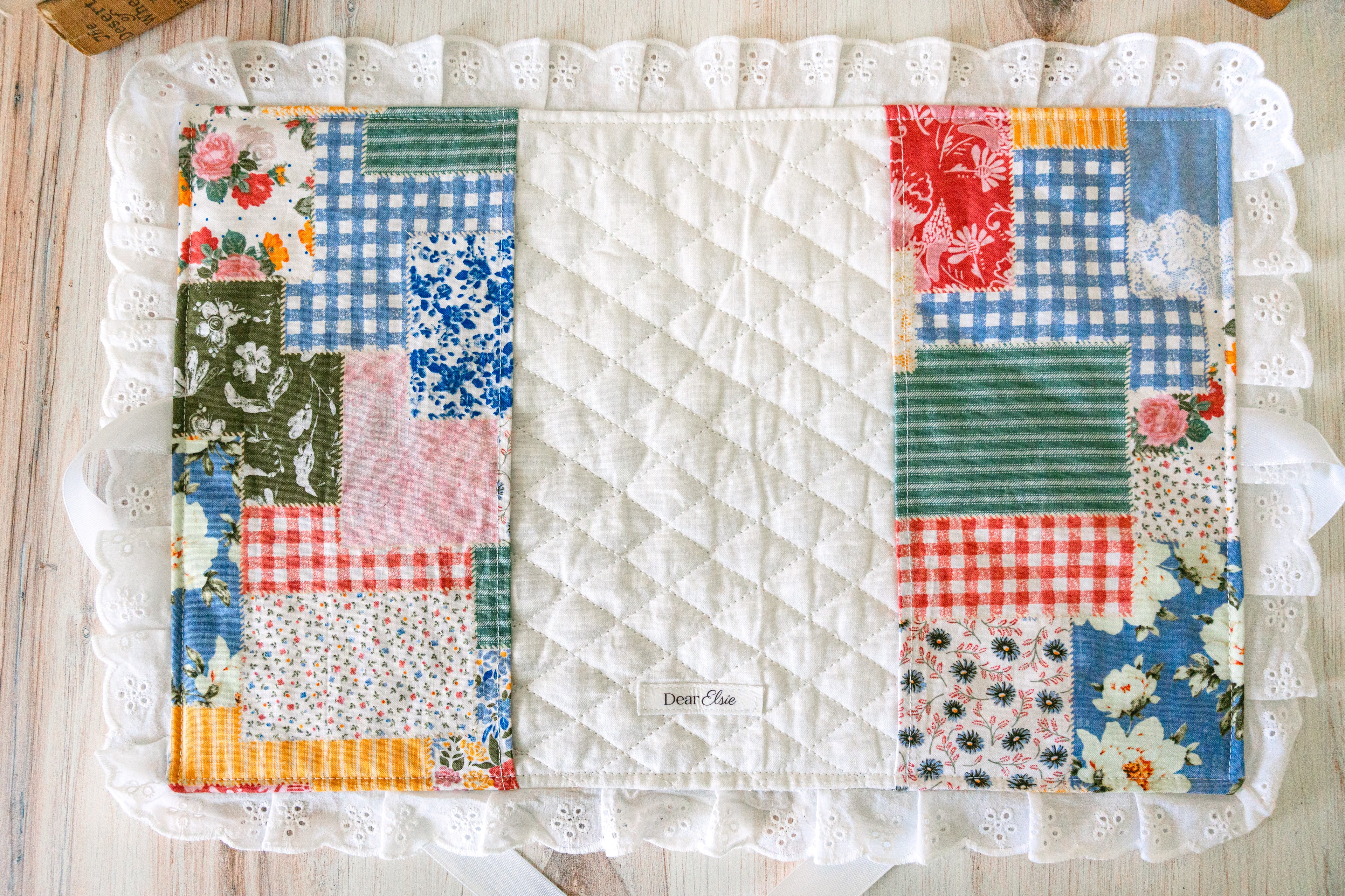Colorful Patchwork Custom Bible Cover