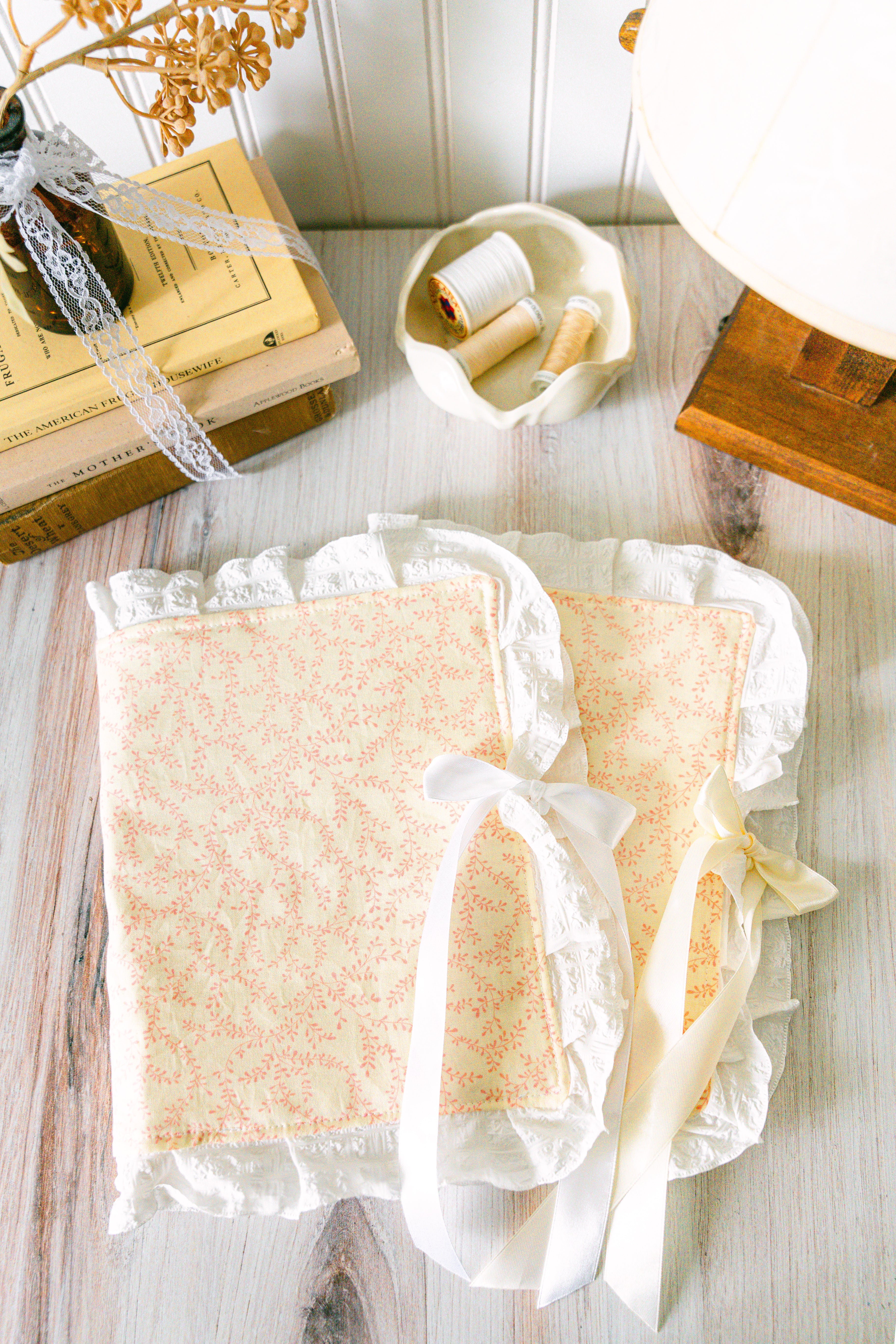 Pink & Cream Custom Bible Cover