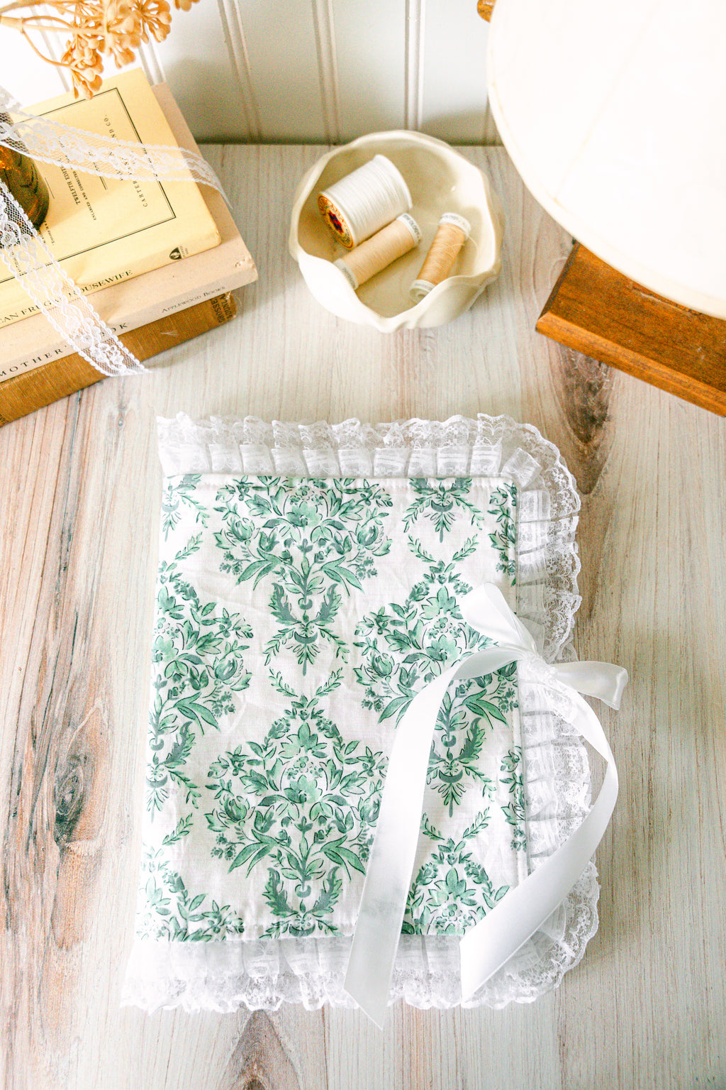 Garden Green Custom Bible Cover