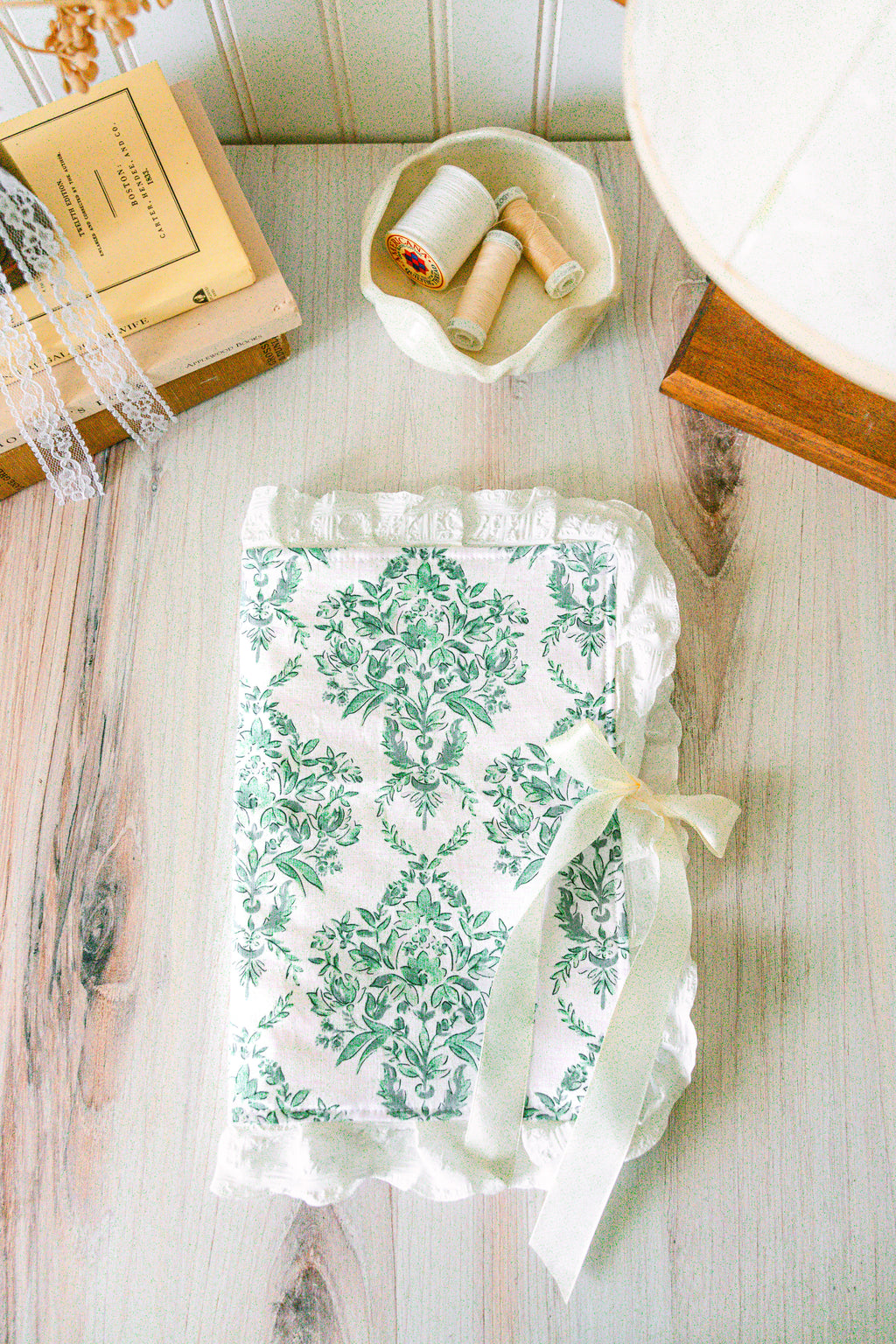 Garden Green Custom Bible Cover