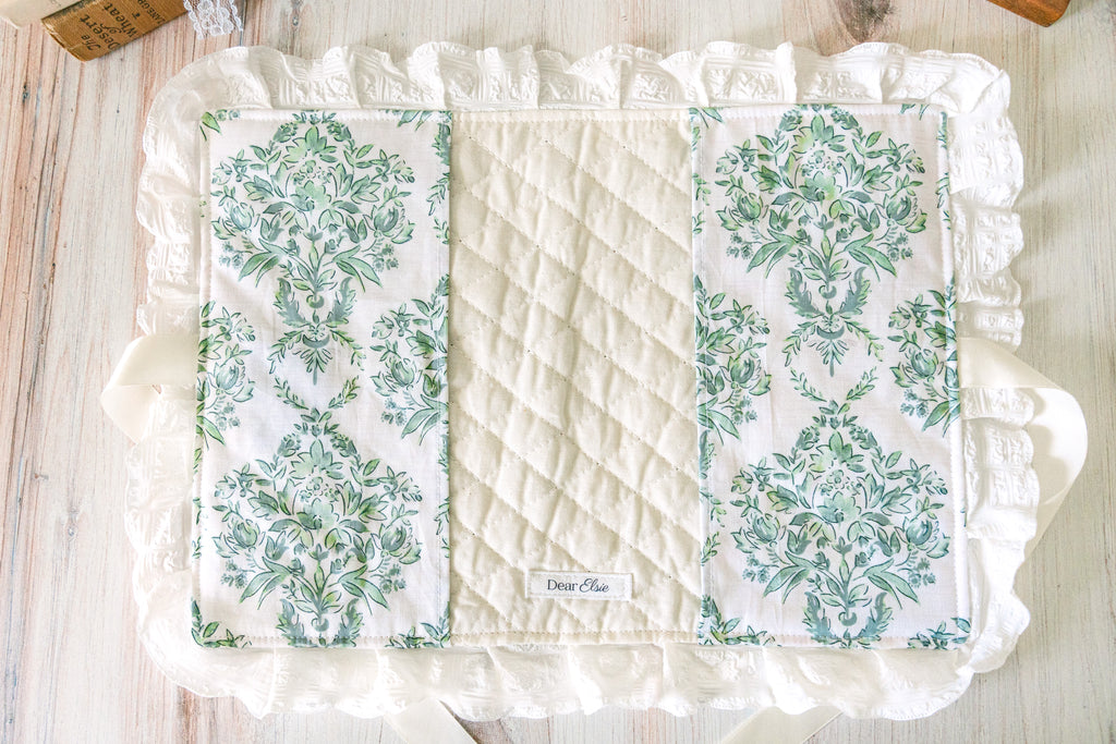 Garden Green Custom Bible Cover